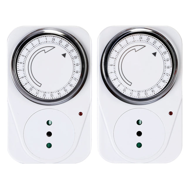 Temporizador Eléctrico Pack 2 Timer Diario House Sage