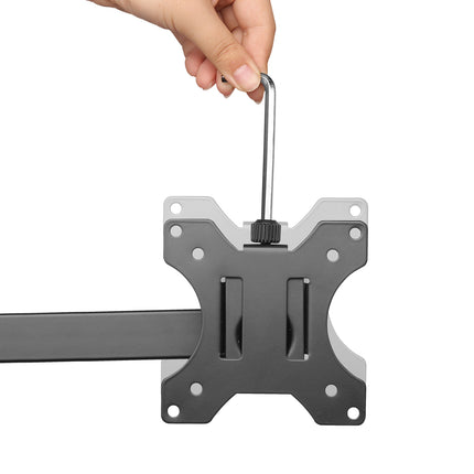 Soporte Monitor Escritorio Doble Articulado 13 a 32 Pulgadas