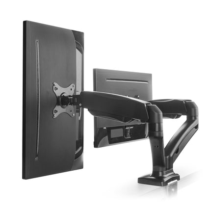 Soporte Monitor Escritorio Doble Neumático 13-27 Pulgadas