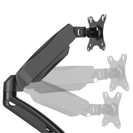 Soporte Monitor Escritorio Doble Neumático 13-27 Pulgadas