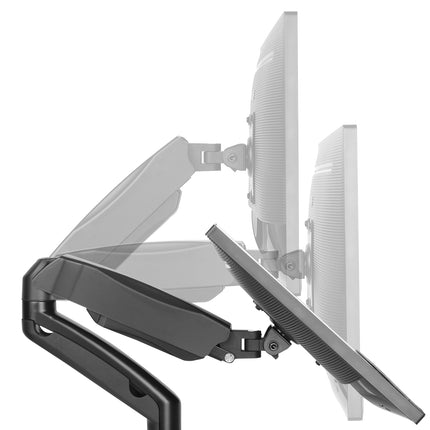 Soporte Monitor Escritorio Doble Neumático 13-27 Pulgadas
