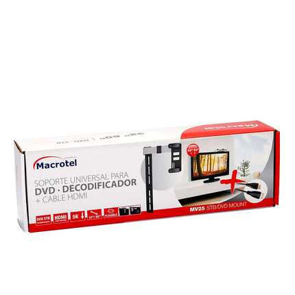 Soporte para dvd o decodificador + cable HDMI