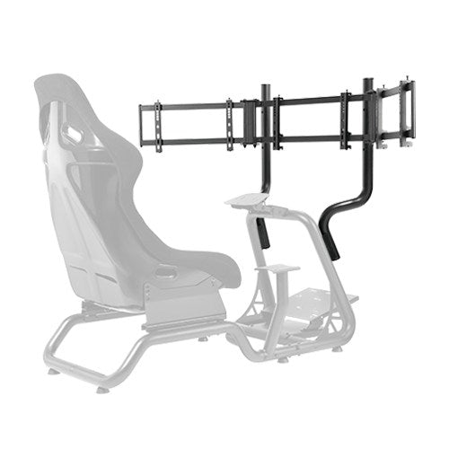 Soporte Monitor Triple 24 a 32 Para Simulador Cockpit