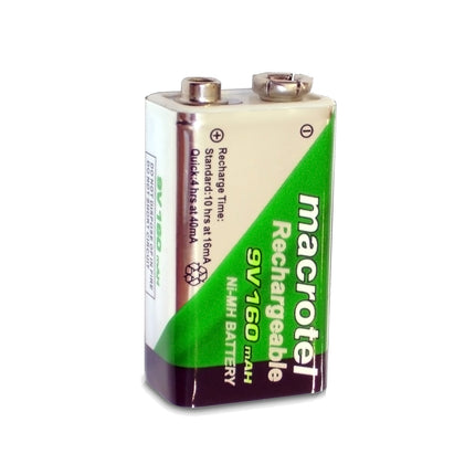 Batería Recargable Macrotel De 9V 290mAh