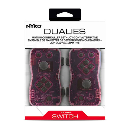 Control Dualies (morado/blanco) para Nintendo Switch