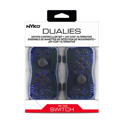 Control Dualies (azul / blanco) para Nintendo Switch