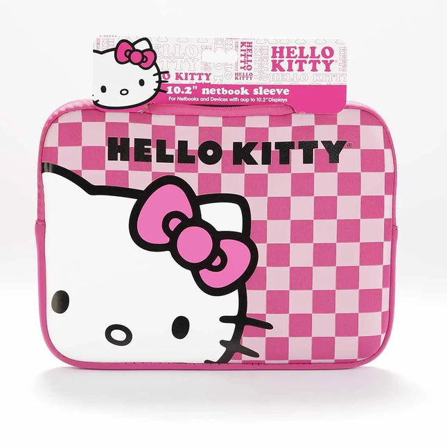 Funda 10'' Hello Kitty Checkerd