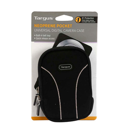 Funda Neopreno Targus Cámaras Digitales Compactas Negra