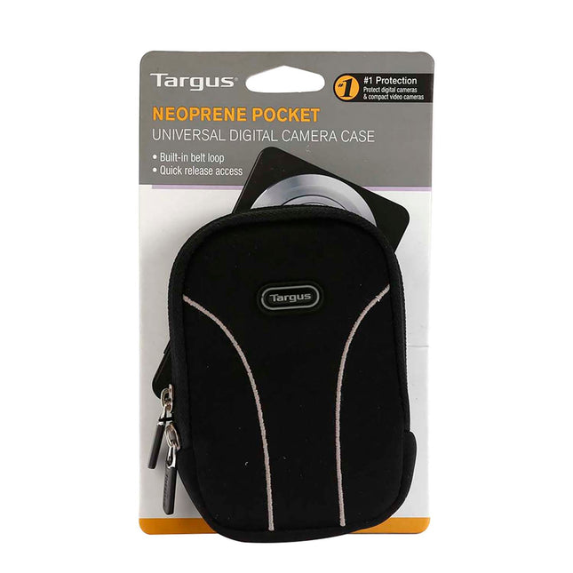 Funda Neopreno Targus Cámaras Digitales Compactas Negra
