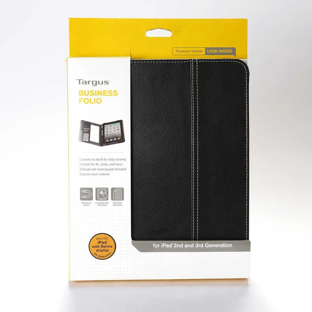 Funda iPad 3 y 2 Business Folio - Negra