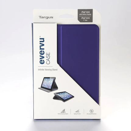 Carcasa Evervu para ipad mini2, azul violeta