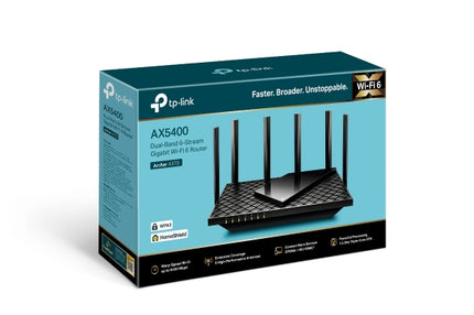 Router AX73 Gigabit Wi-Fi 6 Doble Banda AX5400 TP-Link