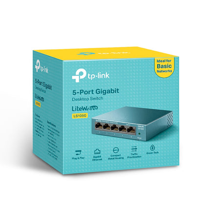 Switch de escritorio 5 puertos a 10/100 / 1000Mbps TP-Link