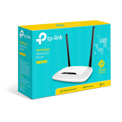 Router wifi 2 antenas + 4 puertos WR841N TP-Link