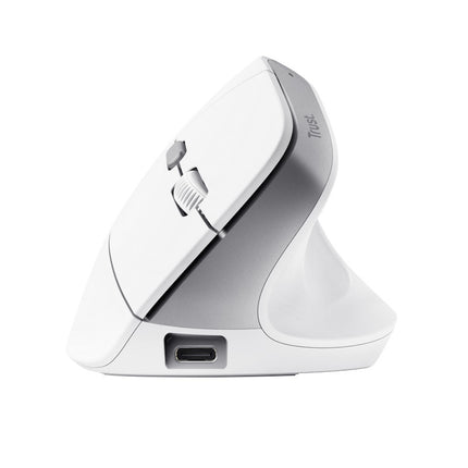 Mouse Ergo Bayo II Blanco Inalámbrico