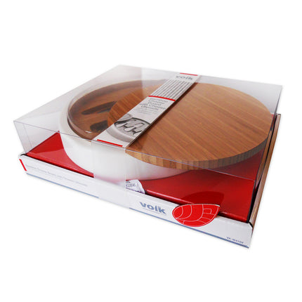 Set Tabla Quesos Bamboo Con Utensilios